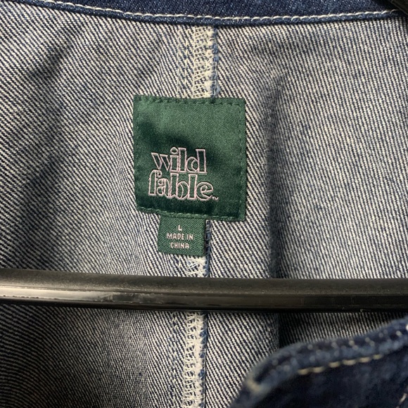 Oversized Denim Jacket size L - Picture 2 of 3